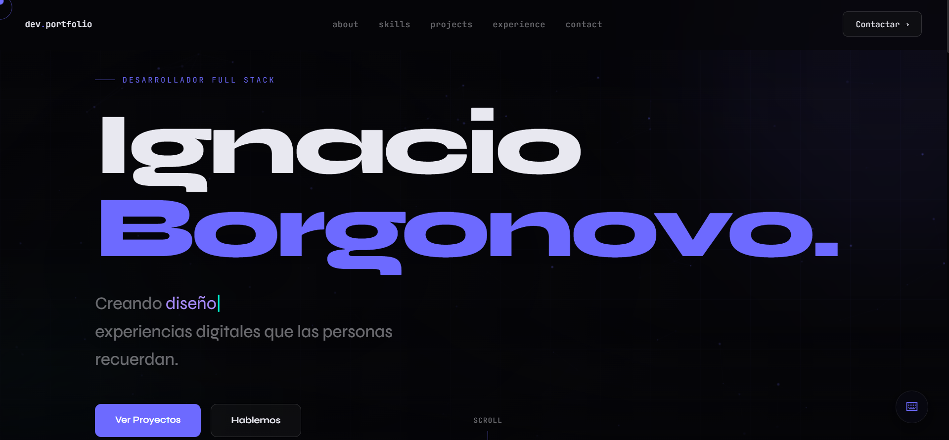 Portfolio de Ignacio Borgonovo