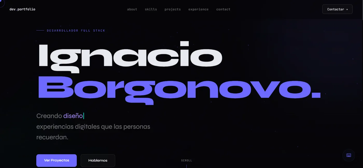 Portfolio de Ignacio Borgonovo