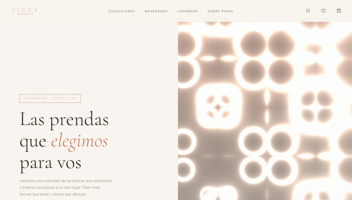 PINNA Showroom — indumentaria