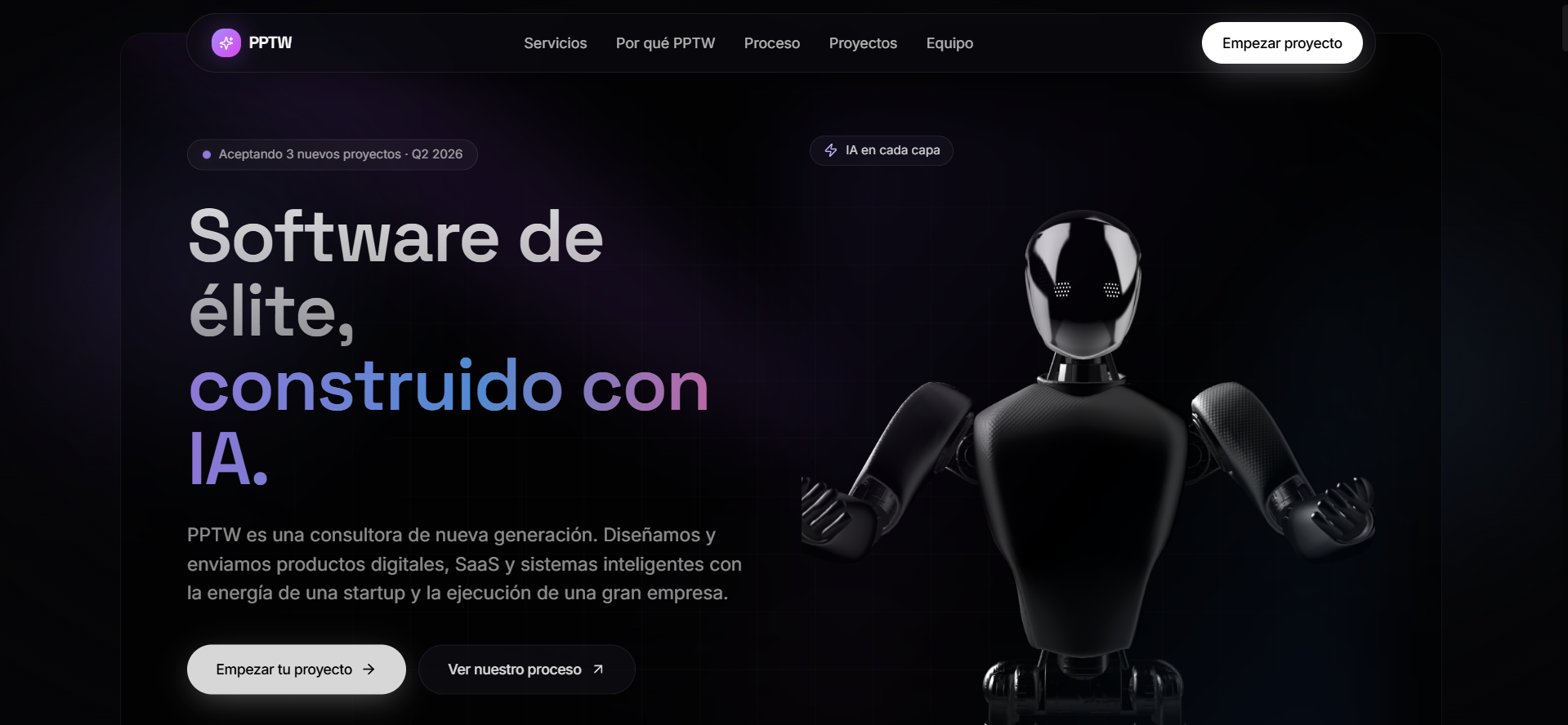 PPTW — software con IA