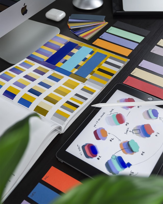 Paletas de color e identidad de marca